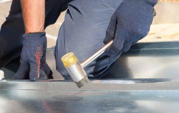 Slepe metal flat roofing repairs
